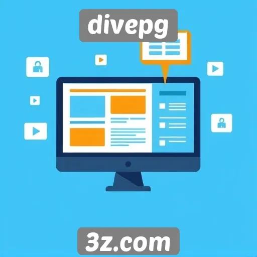 análise da interface do site divepg