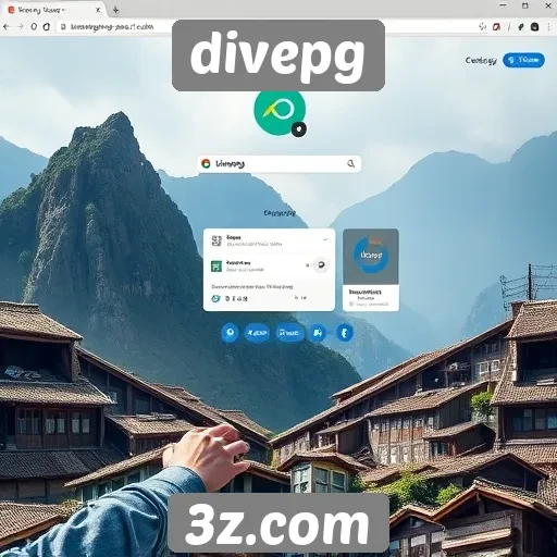 recursos de navegação melhorados no divepg